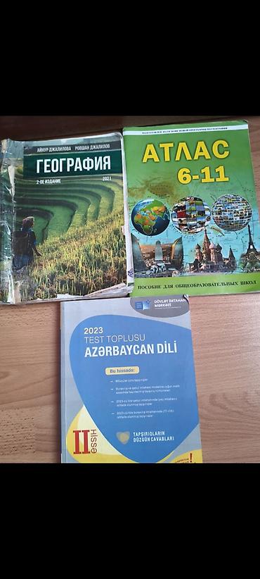Testlər: Coğrafiya Testlər 6-cı sinif, DİM, 1-ci hissə, 2024 il — 3
