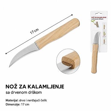 KMT Drvena/plastična drška – četka sa nožem, SKU 5403739 Praktičan
