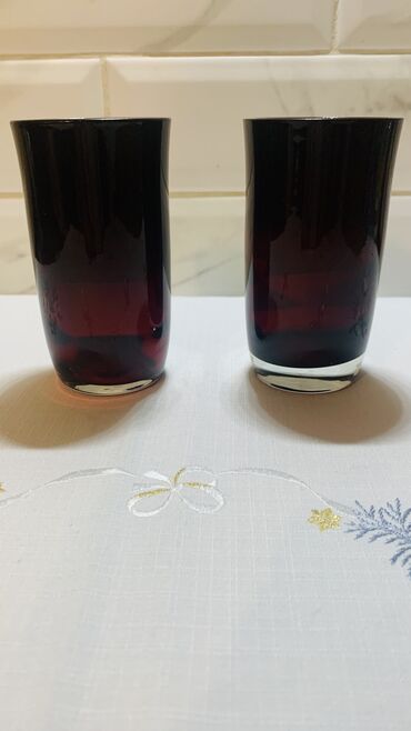 Наборы посуды: ❄️❄️Набор для напитков цитриновое стекло 10 стаканов кувшин — 9