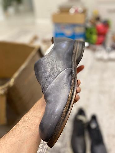 Ботинки: Обувь Италия Натуральная кожа Размеры уточнять Серые ботинки ручной — 7