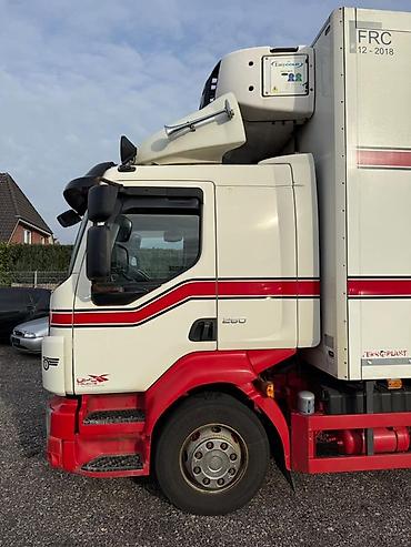 бак volvo: Рефрижераторный грузовик Volvo FL 260 - Холодильная установка Carrier — 3