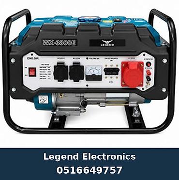 torf satilir: Elan başlığı: Benzin generatoru Legend WX-3800E, 4.5 kVt, 220/380 V — 1