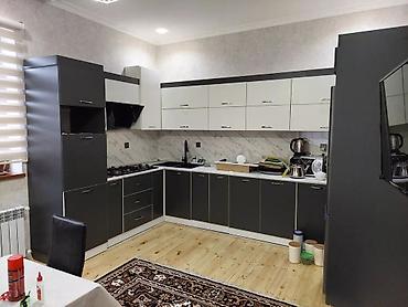 Sifarişlə mətbəx mebeli: Sifarişlə mətbəx dəsti, Özü çəkən petlələr, MDF, Kredit yoxdur, Pulsuz çatdırılma, Rayonlara çatdırılma — 4