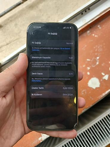 Мобильные телефоны и аксессуары: IPhone 16 Pro, 128 ГБ, Desert Titanium, Face ID — 6