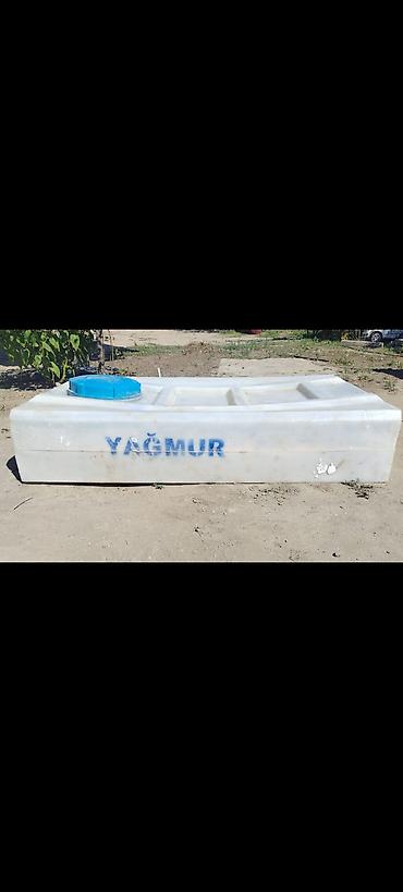 Bak, Plastik, 500 l l, İşlənmiş, Ünvandan götürmə