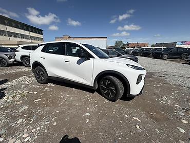 Другой электротранспорт: Электромобиль кроссовер (белый), современный дизайн с узкими ДХО и — 7