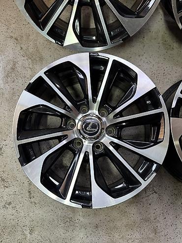 6х139: Литые Диски R 18 Lexus, Комплект, отверстий - 6, Б/у — 6