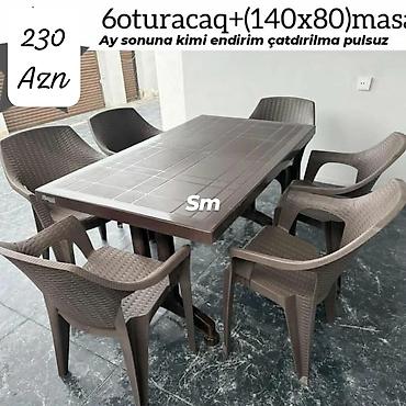 Masa və oturacaq dəstləri: Dörd oturacaqlı bu yemək masası dəsti eviniz üçün praktik və cəlbedici -da lalafo.az — 14 Masa və oturacaq dəstləri: Dörd oturacaqlı bu yemək masası dəsti eviniz üçün praktik və cəlbedici — 14