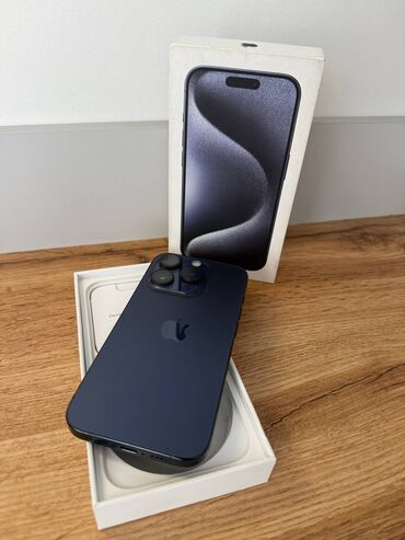 купить го про: IPhone 15 Pro, 256 ГБ, Blue Titanium, Куту