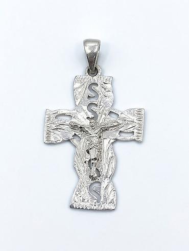 серебряный крест: Название: 8868 Крест серебро 925, вес: 3,22 Описание: Подвеска-крест — 1