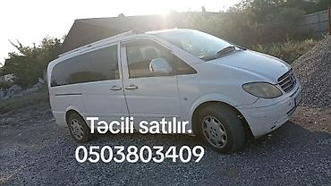 avto satış saytları: Mercedes-Benz Vito (W639) mikroavtobus - Korpus rəngi: ağ - Kuzov: 5 — 1
