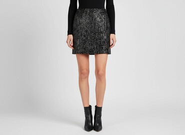 spódnice z kryształkami: Clockhouse, Women`s skirt, size XS