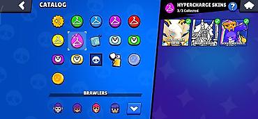oyun kart: Brawl Stars hesabı – yüksək göstəricilər və zəngin kolleksiya - Kupa — 5