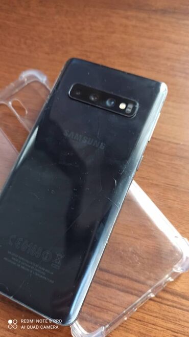 Samsung: Samsung Galaxy S10, Б/у, 128 ГБ, цвет - Черный, 1 SIM