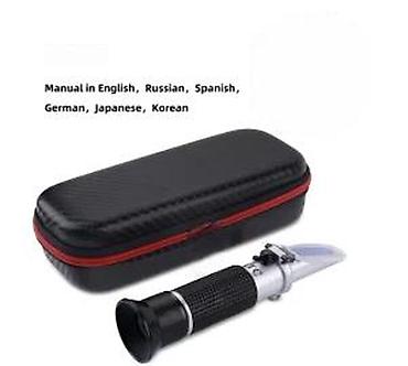 Ostali merni alati: Ručni refraktometar za merenje alkohola (0–80%) Opis: - Optički — 2