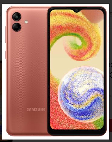 samsung 5000: Smartfon Samsung Galaxy A04 3GB/32GB COPPER (A045) Xüsusiyyətlər