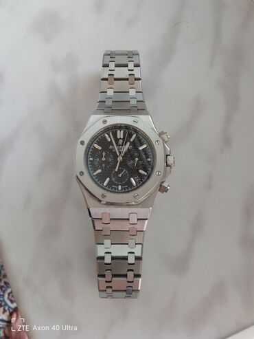 Eynəklər: Qol saatı, Audermars Piguet, rəng - Gümüşü