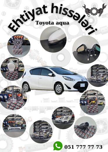 Digər avtomobil ehtiyat hissələri: Toyota Aqua