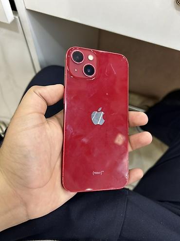 IPhone 13, 256 GB, Qırmızı, Barmaq izi, Simsiz şarj, Face ID