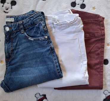 trikotazne pantalone: Bundle: Jeans, Pants, For girls, age: 10-11 years