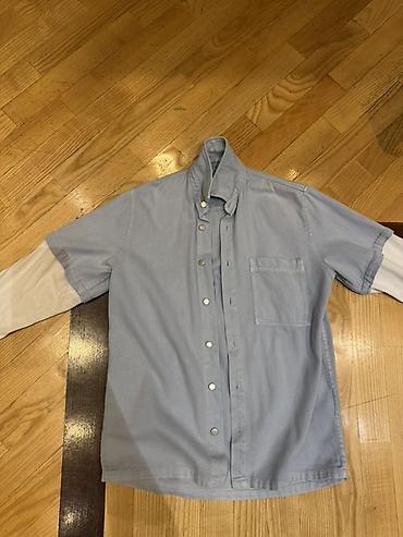 tuklu geyim: 👔 ZARA-dan dəbli, ikiqat görünüşlü köynək satılır!  ZARA brendinə — 1