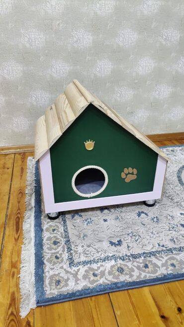 Yuvalar: Pişik üçün ev.el işleridi.muxtelif razmerler.ve hər cür rengler — 4