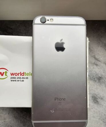 Apple iPhone: IPhone 6s, < 16 GB, Qara, Barmaq izi