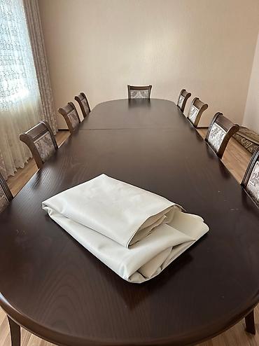 Другая мебель: Стол со стульями Стол 4 метров и 16 стульев цена 120000 состояние — 3