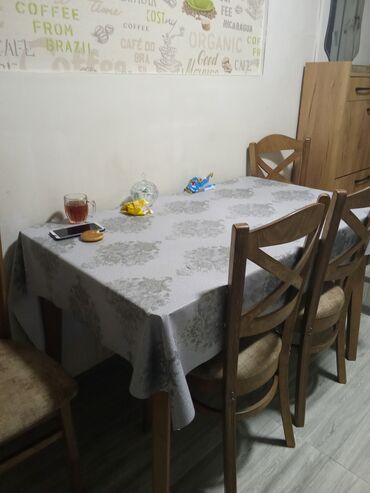 qonaq otağı stol: Qonaq masası, Açılmayan, Taxta, Dördbucaq masa