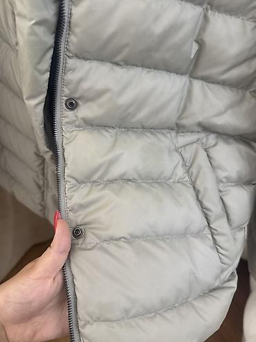 Kurtkalar: Yüngül puf şişmə jaket - Rəng: açıq boz (iç astar açıq mavi) - Model — 5
