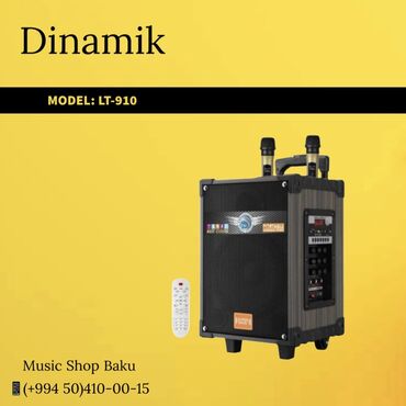 Dinamiklər və musiqi mərkəzləri: Dinamik Model: LT-910 🚚Çatdırılma xidməti mövcuddur ⏱09:00-19:00