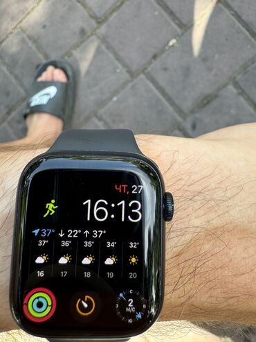 швейцарские часы фирменные: Apple watch 7 45 mm в отличном состоянии