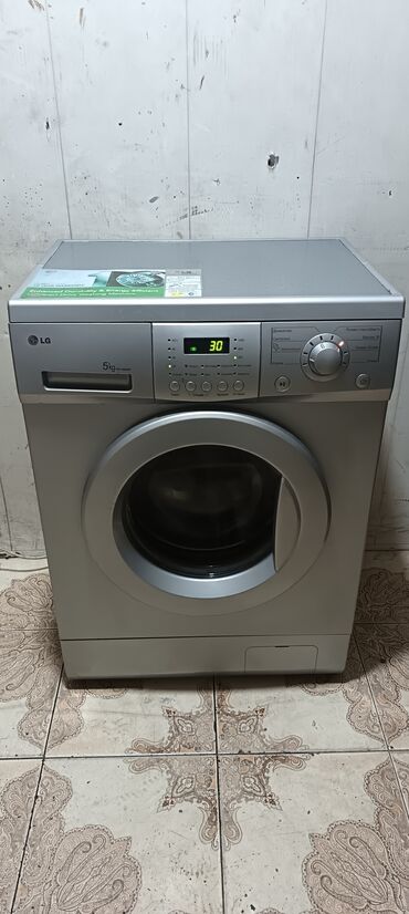 QAZ: Paltaryuyan maşın LG, 5 kq, İşlənmiş, Avtomat, Qurutma var, Ödənişli çatdırılma