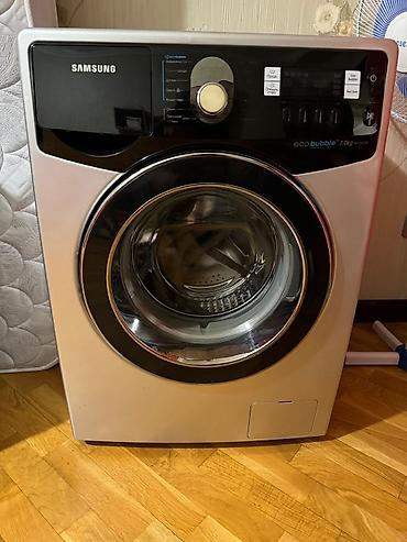 samsung was end: Paltaryuyan maşın Samsung, 7 kq, Yeni, Avtomat, Kredit yoxdur, Ünvandan götürmə — 1