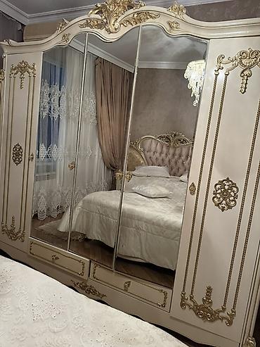 Qonaq otağı dəstləri: Mebel dəsti - Künc divan: yumşaq parça üzlü, bej rəngdə, dekorativ — 8