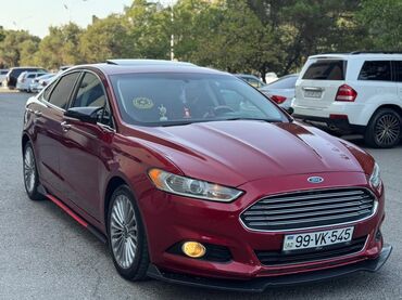 Ford: Ford Fusion – qırmızı mettalik sedan - Korpus: 4 qapılı sedan — 2