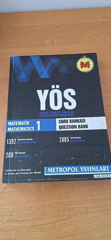 Школьные учебники: Metropol Yayınları – YÖS Matematik 1 Soru Bankası (6-cı buraxılış) - — 1