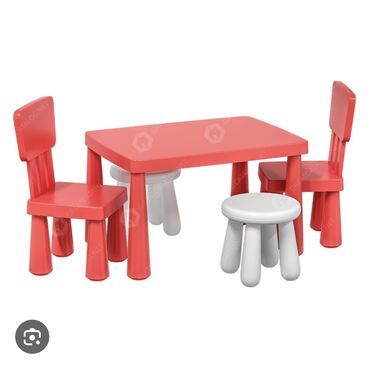 Детские столы и стулья: Б/у