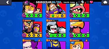 brawl stars 2: Brawl Stars oyun hesabı - Kupa sayı: 28 300+ - Prestij: 3 - Toplanan — 9