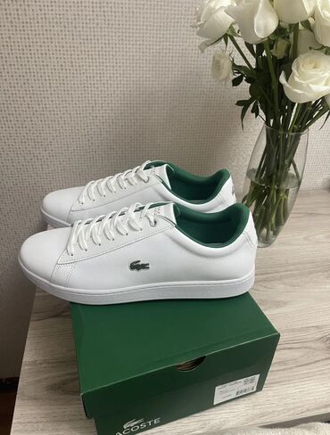 лакосте обувь: Мужские кроссовки, 45, Lacoste, Новый, цвет - Белый, Самовывоз