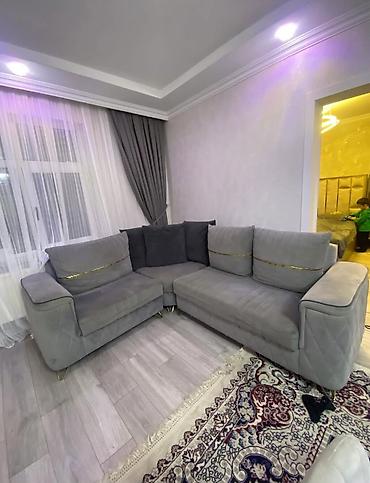 Divanlar: Künc divan, İşlənmiş, Açılmayan, Bazalı, Vеlur parça, Ödənişli çatdırılma — 1