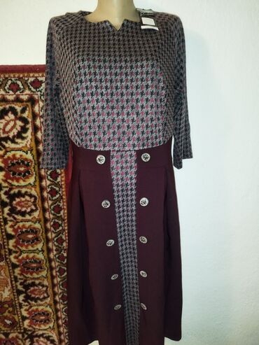 Повседневные платья: Повседневное платье, Made in KG, Осень-весна, Длинная модель, Оверсайз at lalafo.kg — 10 Повседневные платья: Повседневное платье, Made in KG, Осень-весна, Длинная модель, Оверсайз — 10