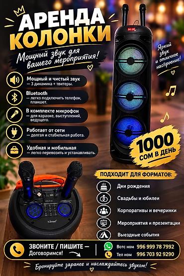 Караоке системалары: Аренда мощной портативной акустической системы KTS-2142 (KBroad) с — 1