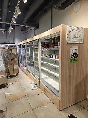 Холодильные витрины: Для напитков, Для молочных продуктов, Для мяса, мясных изделий, Б/у — 3