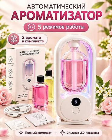 умный счётчик: Автоматический ароматизатор/освежитель воздуха с LED‑подсветкой — 1