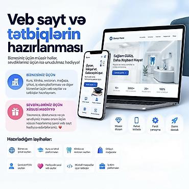 internet kulub: Veb saytların hazırlanması, Mobil tətbiqlərin hazırlanması — 1