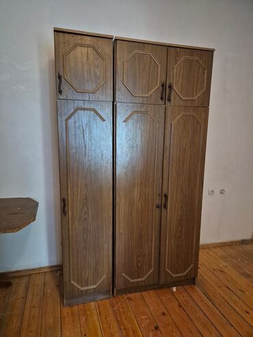коридорный шкаф: Б/у, Распашной, 3 двери Прямой шкаф, Шифоньер, Турция