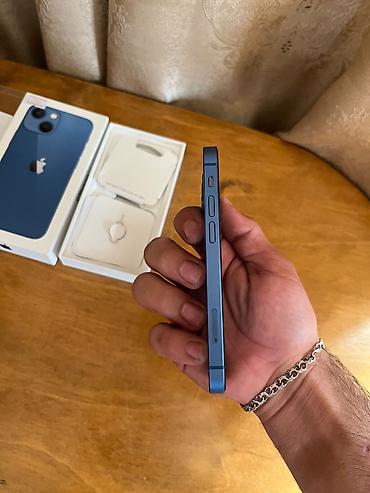 ipad mini: IPhone 13 mini, 128 GB, Blue Titanium, Face ID, Sənədlərlə — 6
