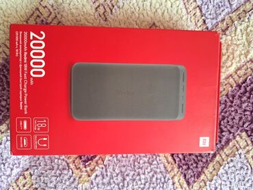 power bank xiaomi: Повербанк Xiaomi, 20000 мАч, Б/у