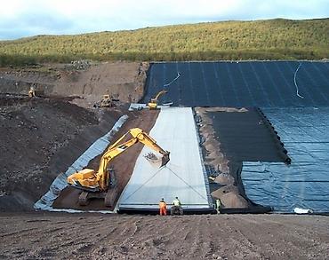 Другие строительные материалы: Геомембрана. Геотекстиль. Геомембрана — геосинтетик, изолирующий — 7